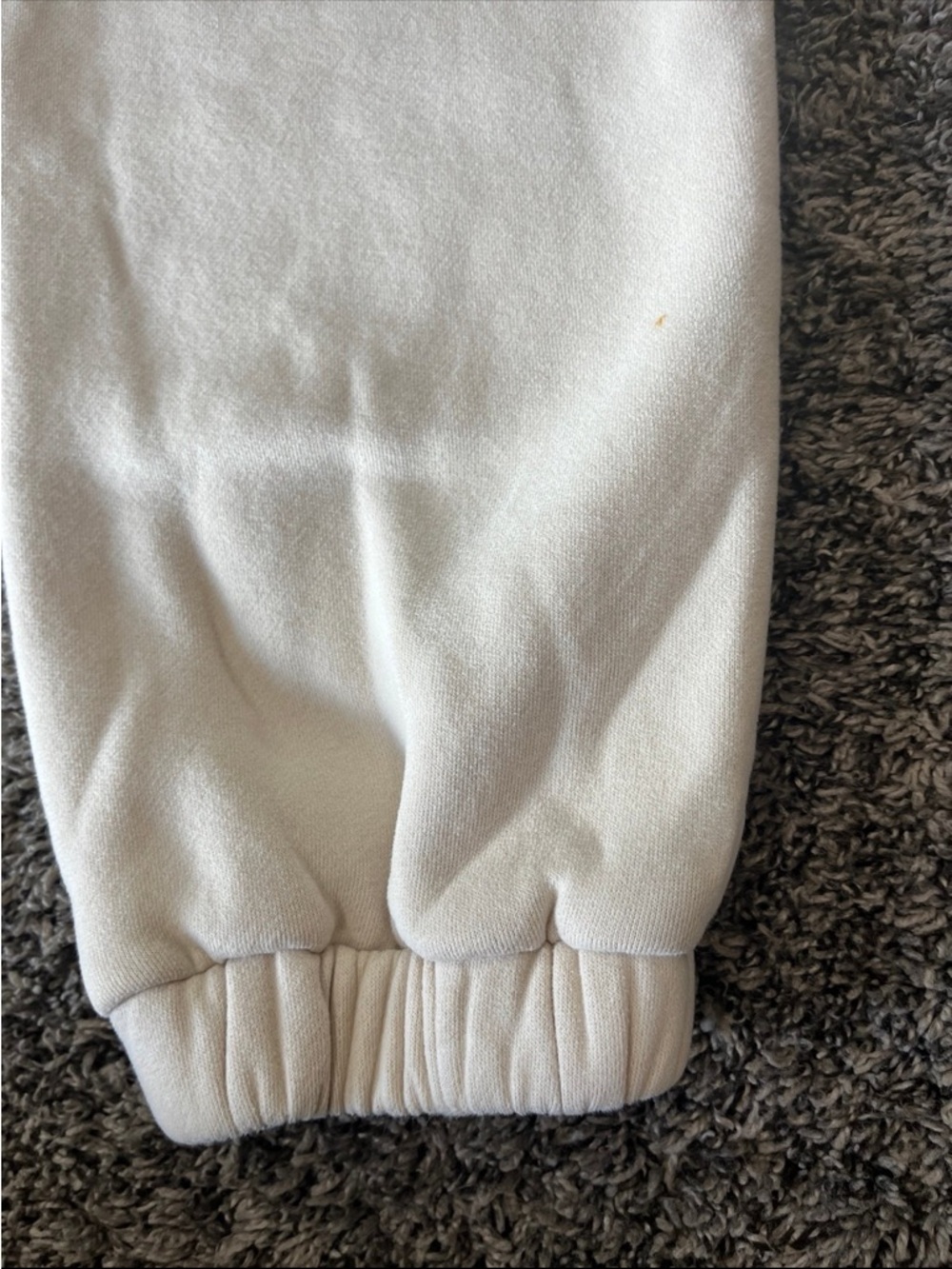 COMFRT Signature Hoodie & Jogger Set Cream / Oatmeal Top M Pants XS - Picture 10 of 11
